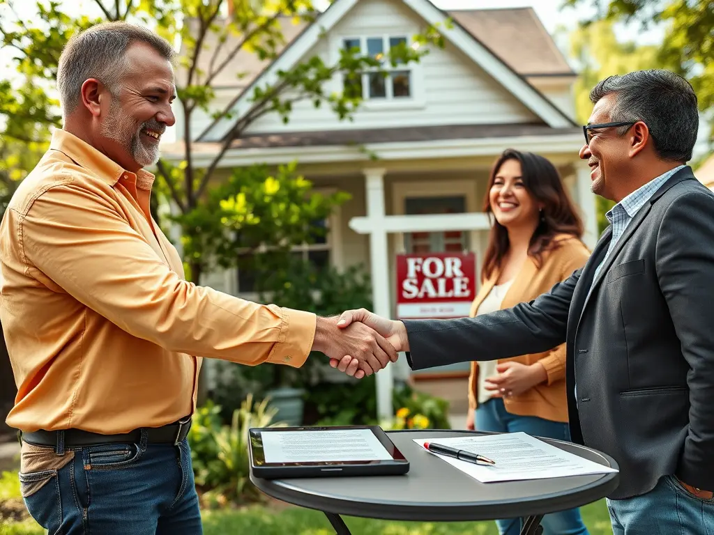 A key opening a door to a house, symbolizing how Seller Financing unlocks property ownership.