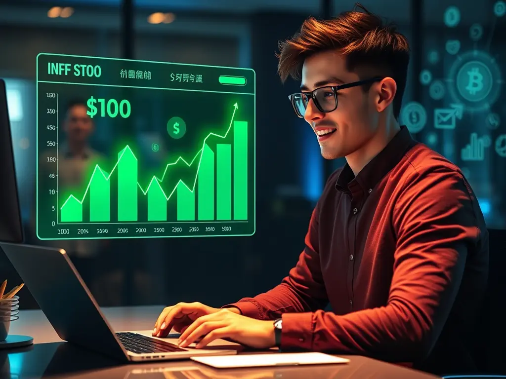 A professional illustration analyzing the potential of High-Yield Investment Programs for 2025.