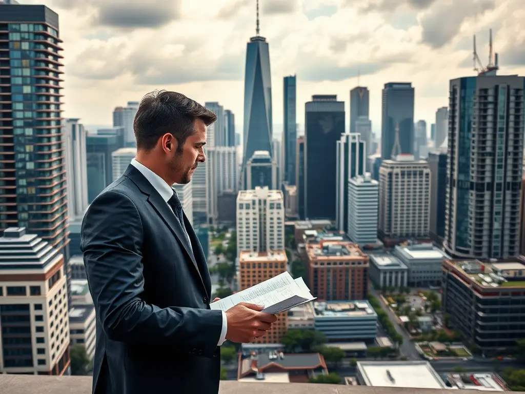 A diverse real estate investment portfolio including a rental house, apartment building, and REIT chart.