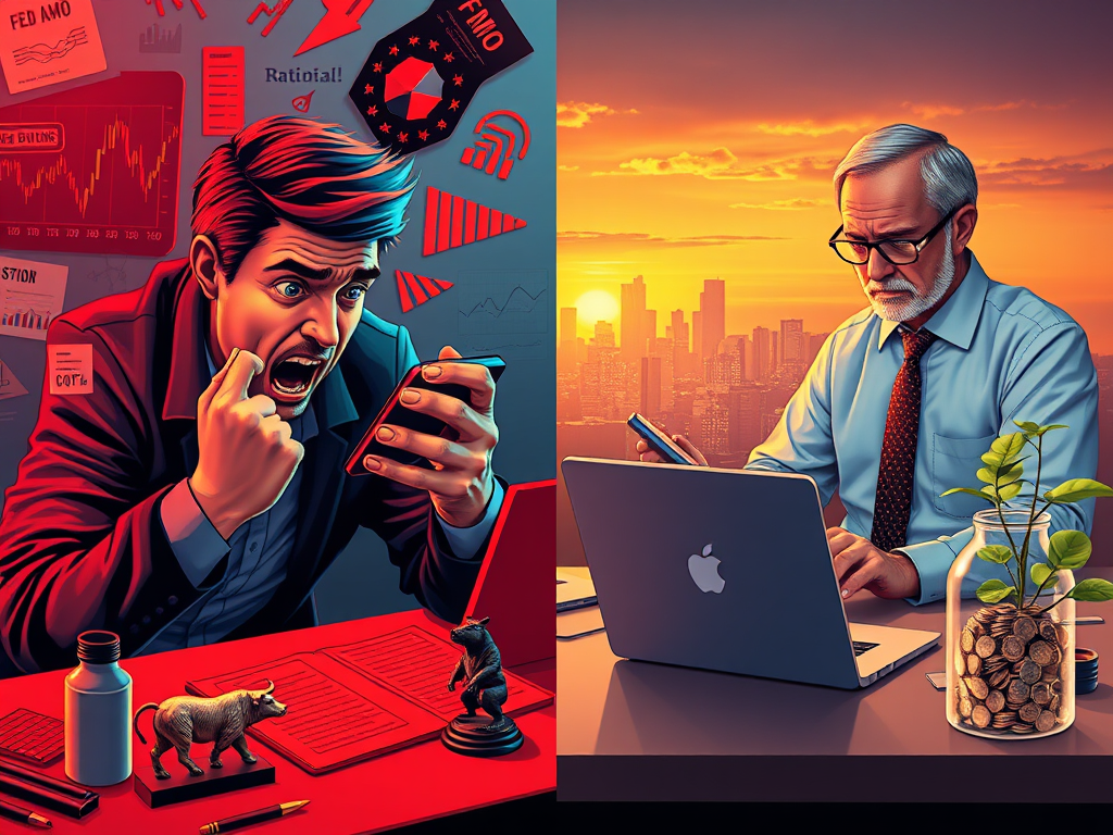 Rational Investing strategies, focusing on emotion-free decisions, data analysis, and long-term growth for financial success.