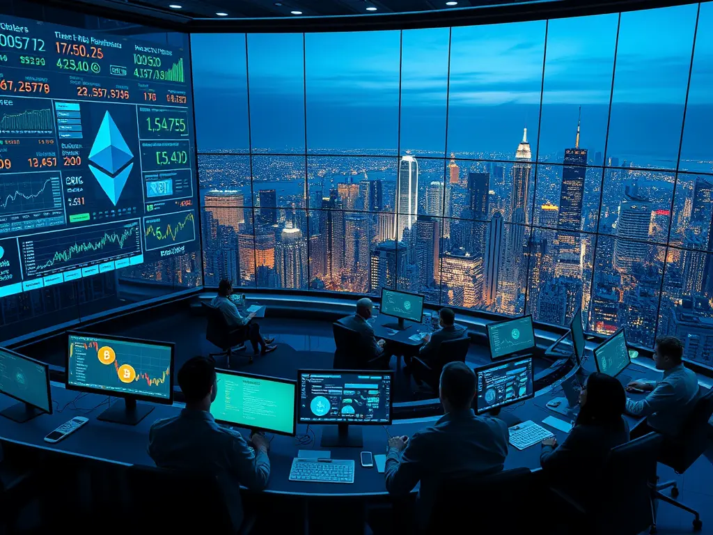 A vibrant graphic illustrating the key trends and opportunities in the 2025 Cryptocurrency Market.