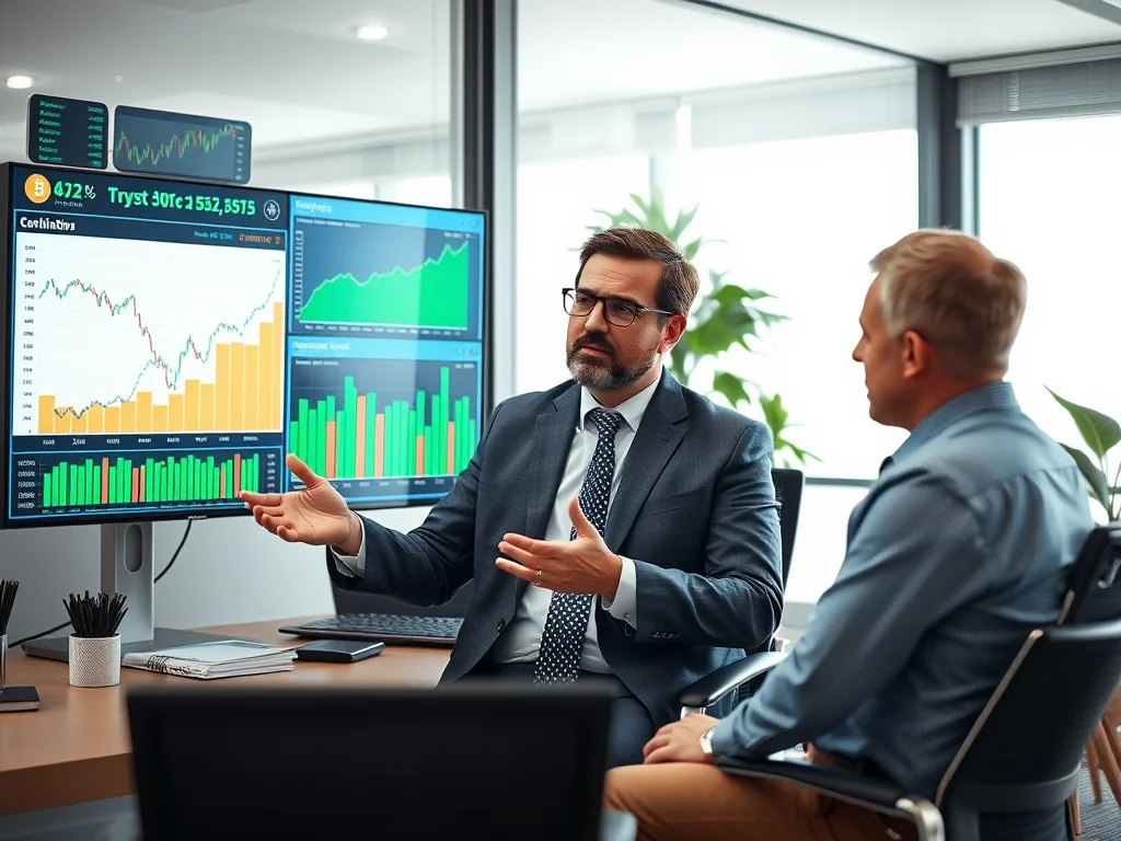 A comprehensive visual guide to successful Investment Strategies for 2025, showing portfolio diversification across tech, real estate, and green assets.