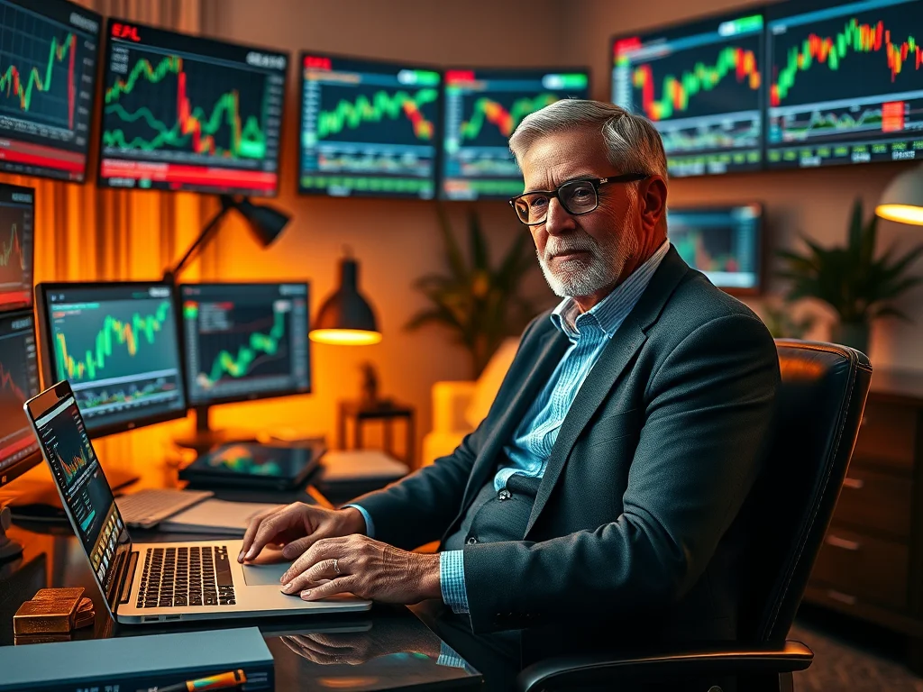 A secure treasure chest representing safe investments for financial growth in 2025.