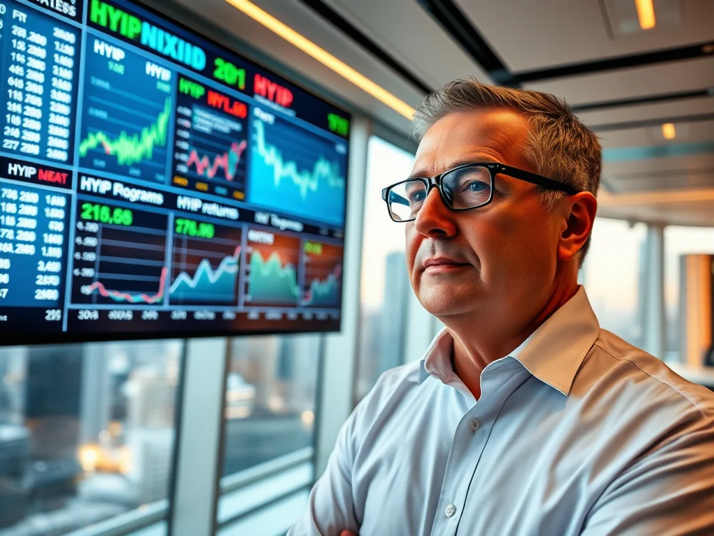 A strategic diagram illustrating HYIP Investment Diversification, showing capital spread across multiple programs to minimize risk.