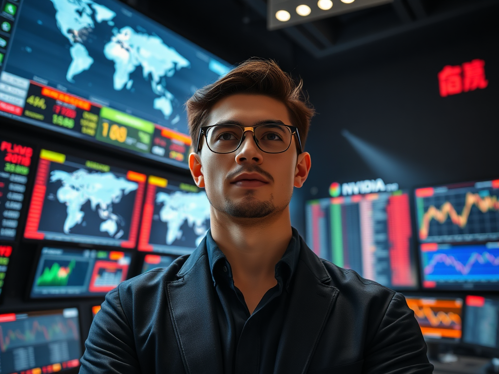 Investors analyzing global charts representing foreign stock investments in 2025.