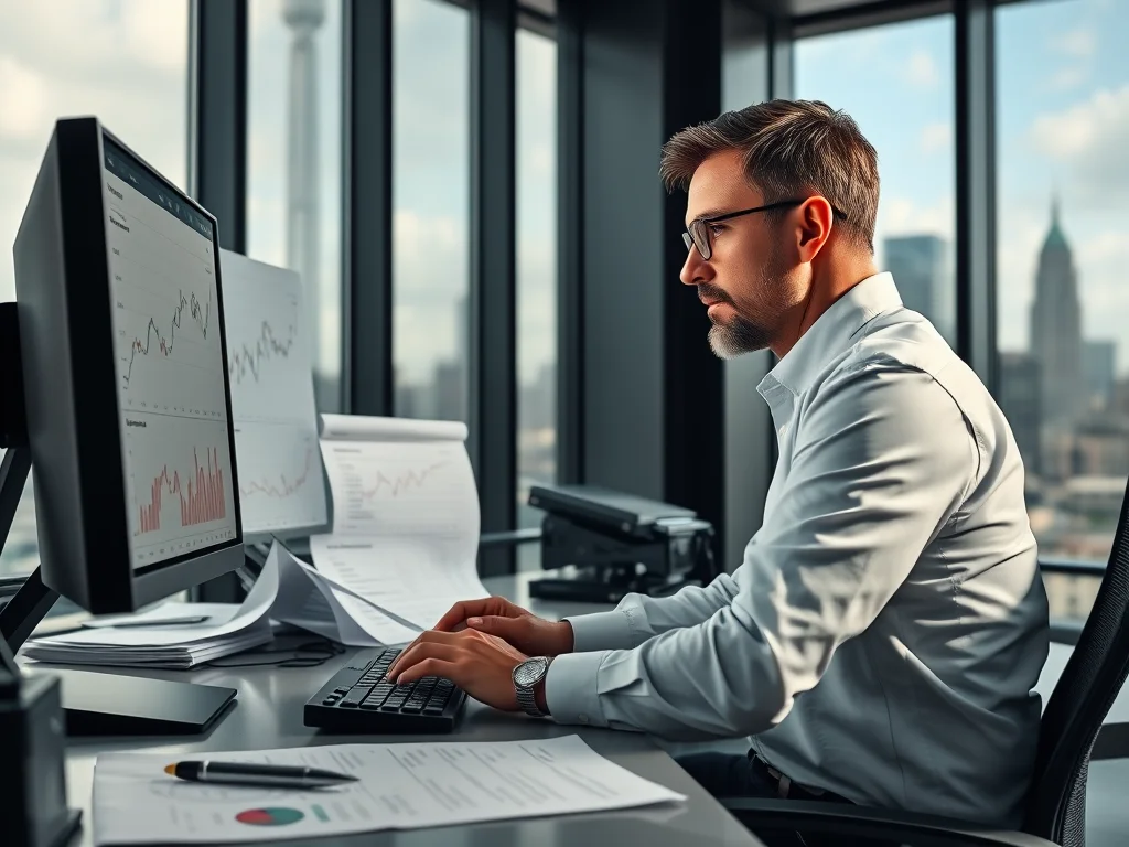 A person successfully managing their portfolio through online investing on a digital device.