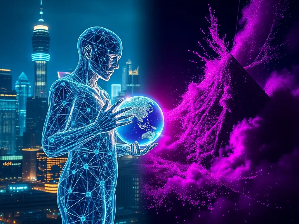 A diagram explaining the difference between a legitimate blockchain and a Crypto Ponzi Scheme.