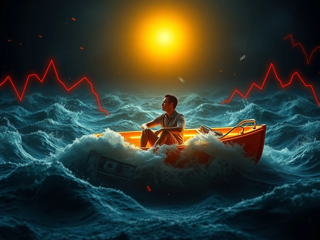 A graph showing rising Gold Price Trends next to a golden bar and coin, symbolizing investment growth and security.