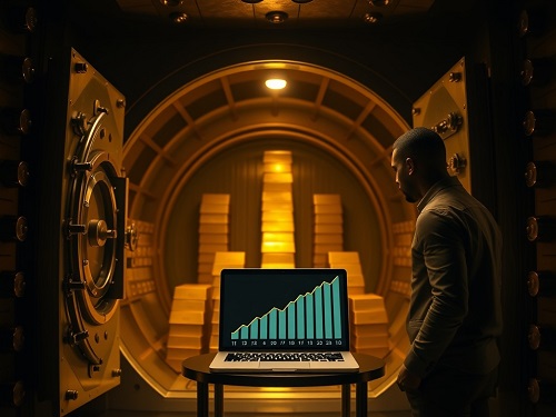 A compelling image that captures the key drivers behind gold price predictions 2025, offering a glimpse into the market's future.
