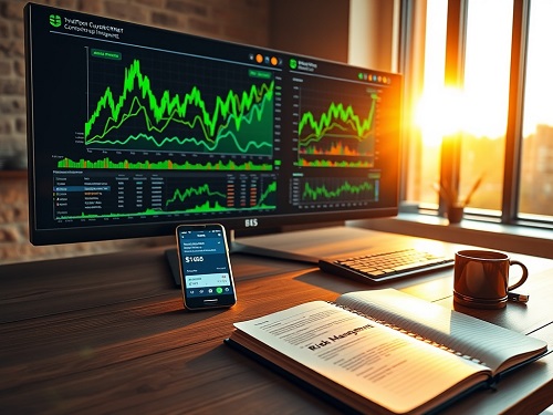 A detailed infographic explaining the three core pathways to achieving realistic crypto earnings: long-term holding, active trading, and DeFi staking.