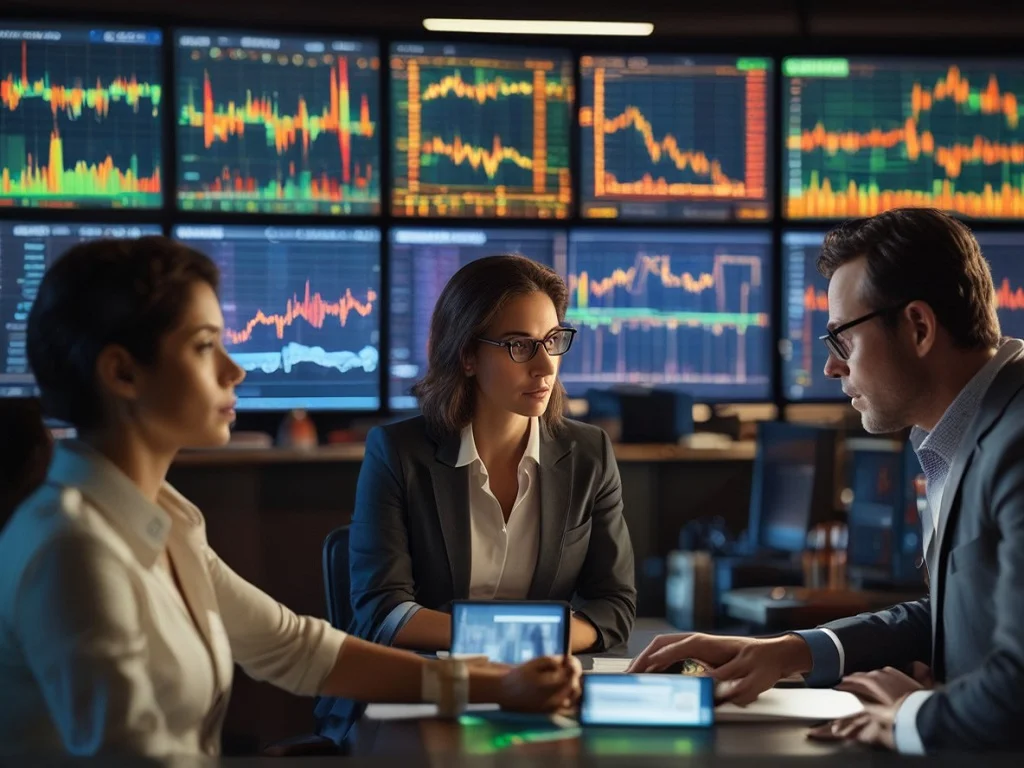 A conceptual illustration representing the power of Concentrated Wealth Building: a single, brilliant crystal glowing at its core, symbolizing deep focus on one high-conviction investment.