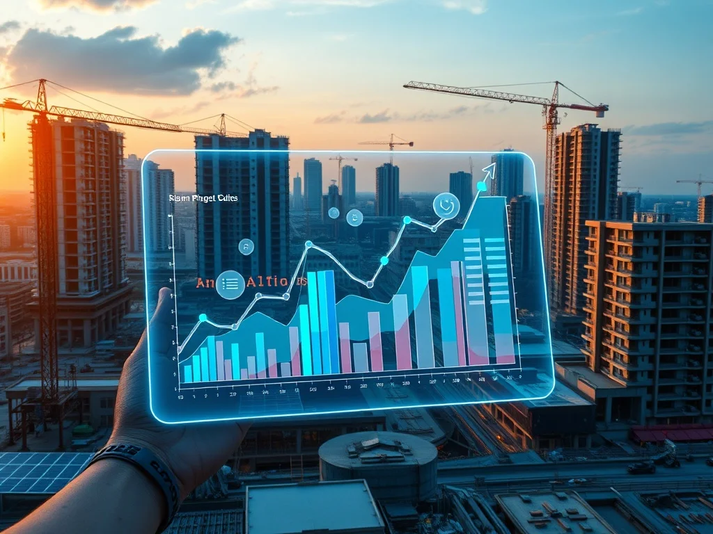 A diverse portfolio graphic representing infrastructure fund investments in roads, data centers, solar farms, and power lines, symbolizing resilient, real-asset wealth building.