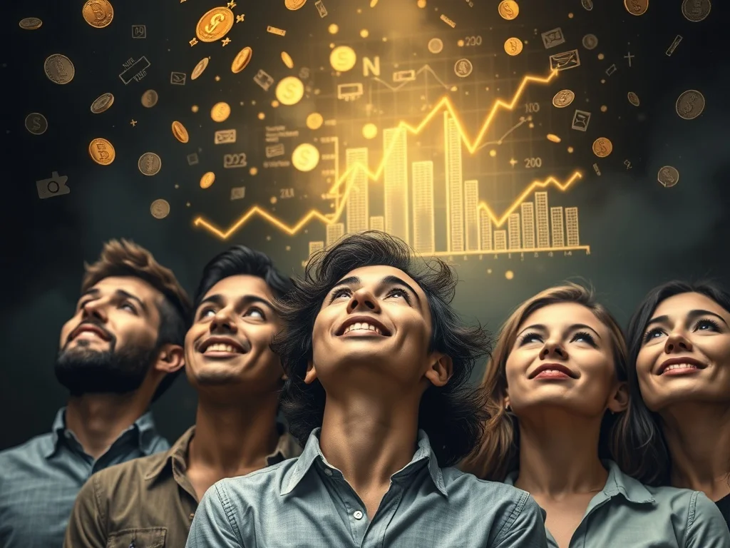 A person confidently managing their budget and investments on a digital tablet, symbolizing effective money management.