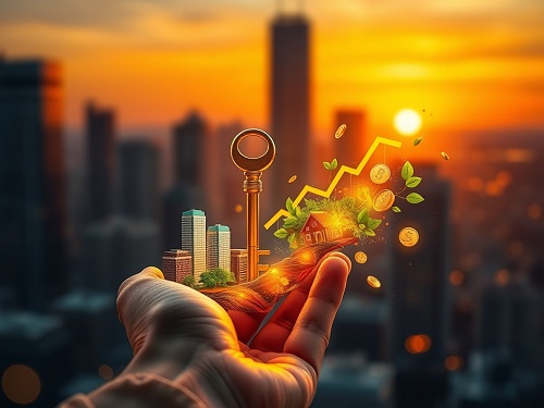 Practical Roadmap Focus: A close-up view of a strategic roadmap with chess pieces, symbolizing the planning and execution of successful Real Estate Investment Strategies.