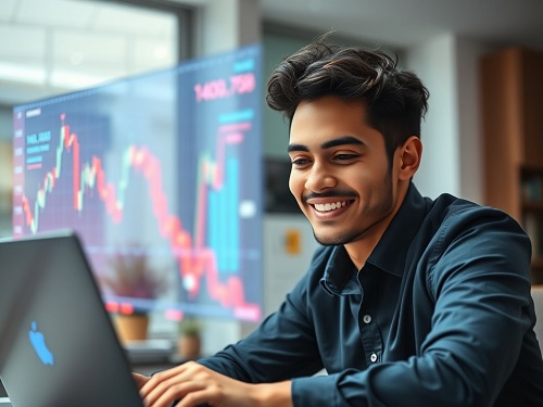 A beginner-friendly visualization for forex trading for beginners, featuring chart analysis examples and simple strategy explanations for new traders.