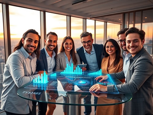 Side-by-side comparison of company dashboards, a key step in effective Financial Statement Analysis for profitable stock picking.