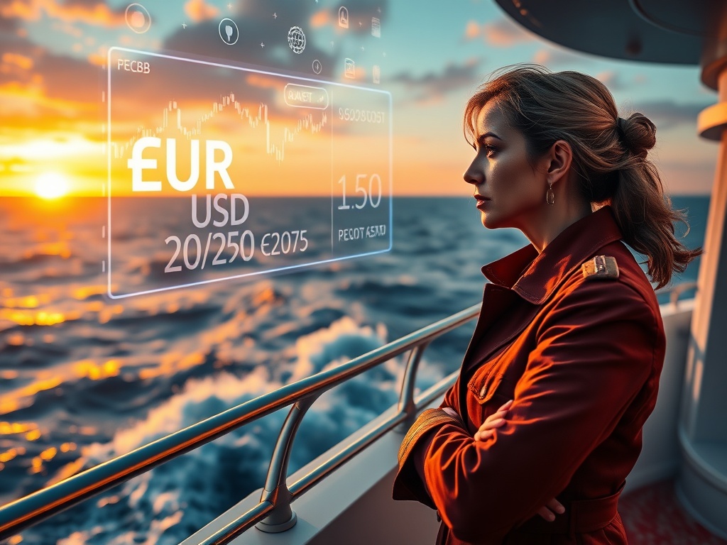 A professional fund manager analyzing real-time EUR/USD charts on a multi-screen trading desk, representing the strategic advantage of Managed Forex Accounts for 2025.