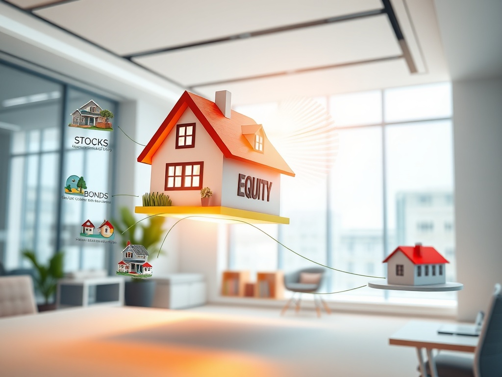 A visual guide explaining the process and benefits of strategic home equity investing.