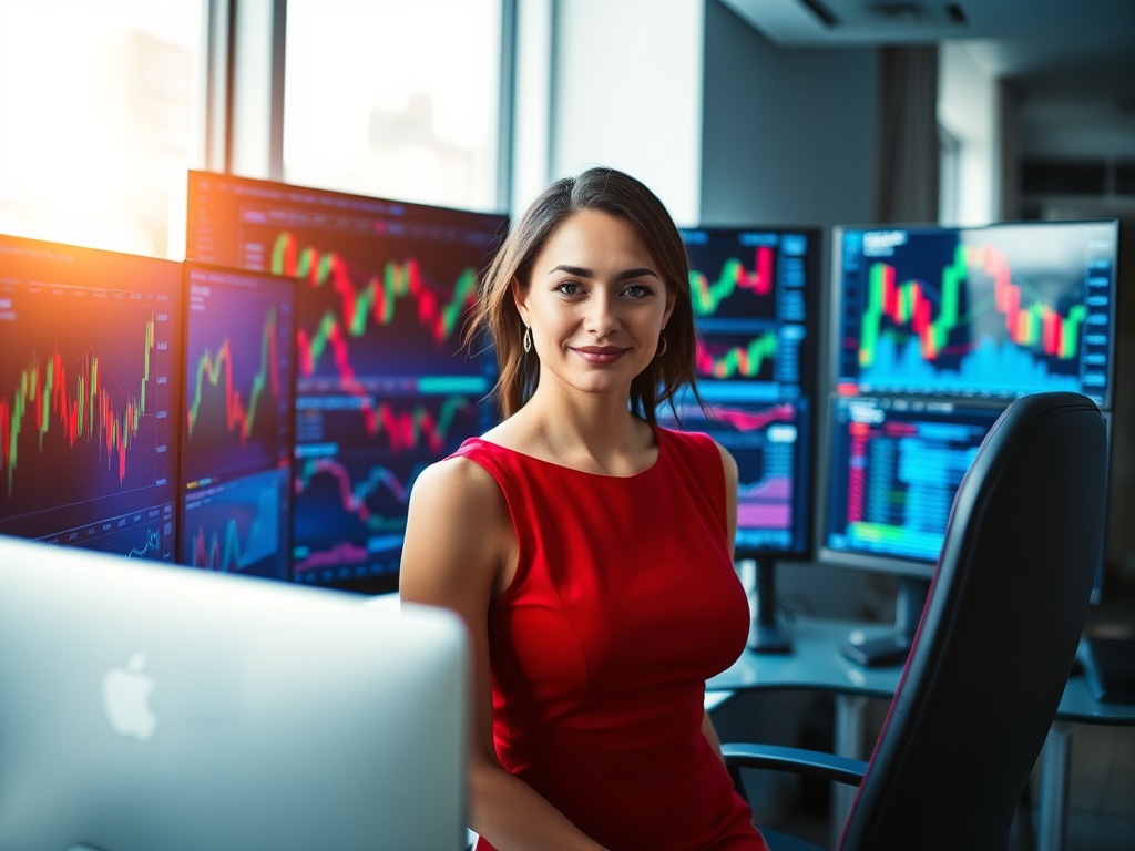 A modern trader building a profitable day trading system.