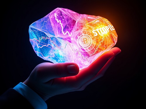 Conceptual visualization of Forex risk management as a shield protecting a trading portfolio from volatility.