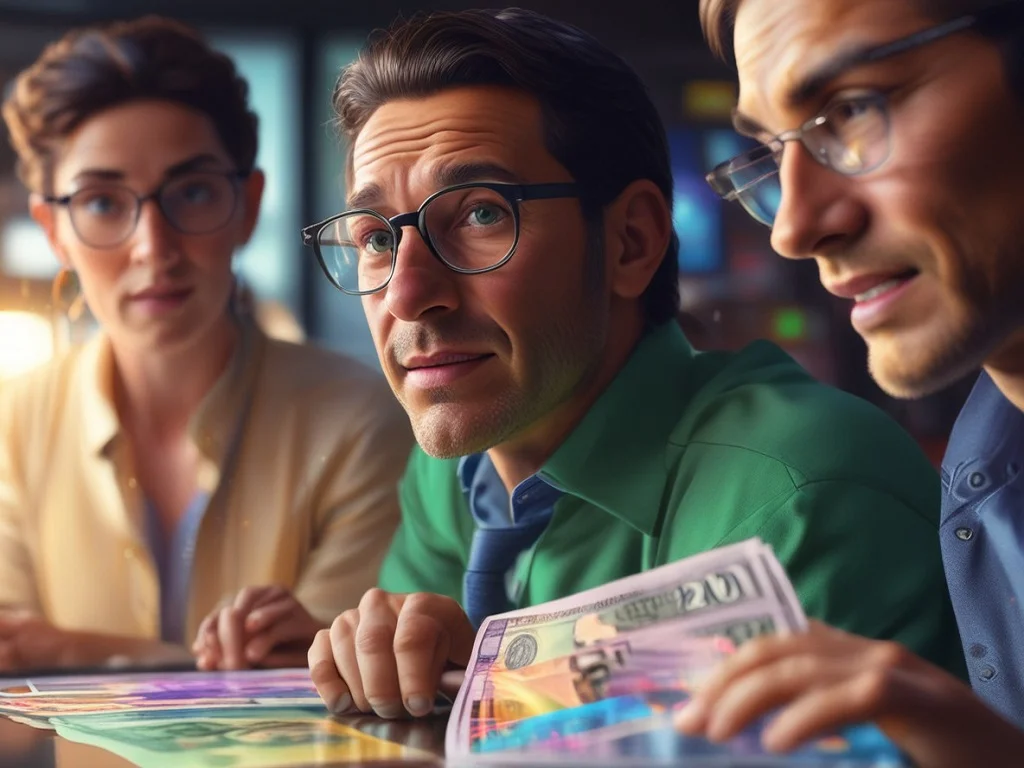 An analytical illustration comparing the concepts of net income vs cash flow, showing the duality of accounting profit and tangible cash reality in business finance.